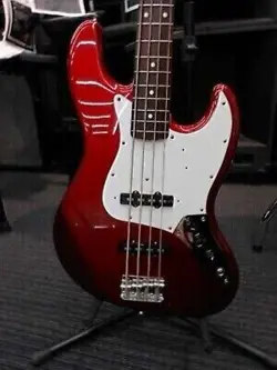 FENDER JAPAN JB-45 ELECTRIC BASS GUITAR RED USED FROM JAPAN
