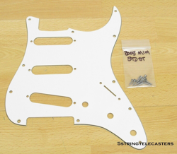 2005 FENDER STANDARD STRATOCASTER STRATOCASTER PICKGUARD NATURAL AGED PICKGUARD