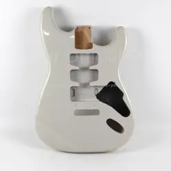 MASTER MADE GREY STRATOCASTER HHH ELECTRIC GUITAR BODY ALDER FOR FENDER