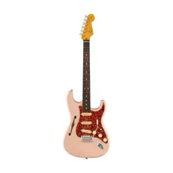 FENDER AMERICAN PROFESSIONAL II STRATOCASTER THINLINE ELECTRIC GUITAR SHELL PINK
