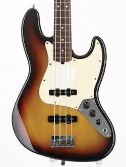 FENDER USA AMERICAN STANDARD JAZZ BASS 3TS USED ALDER BODY W/HARD CASE