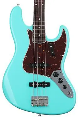 FENDER AMERICAN VINTAGE II 1966 JAZZ BASS - SEAFOAM GREEN
