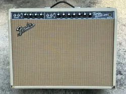 FENDER VINTAGE REISSUE '65 TWIN REVERB GUITAR AMPLIFIER LIMITED EDITION BLONDE