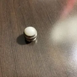 WHITE VINTAGE F STYLE AMPLIFIER PILOT LAMP TUBE AMP LIGHT LENS