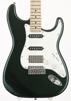 ELECTRIC GUITAR USED FENDER  PLAYER STRATOCASTER HSS M/F BRITISH RACING GREEN