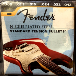 FENDER NICKELPLATED STEEL SUPER BULLETS ELECTRIC GUITAR STRINGS 3250L