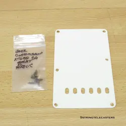 FENDER CUSTOM SHOP 56 RELIC STRATOCASTER TREMOLO COVER BACK PLATE VINTAGE STRAT