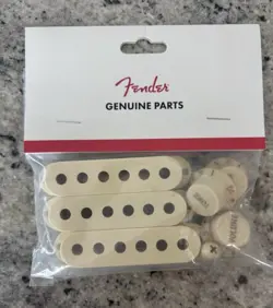 FENDER STRATOCASTER AGED WHITE ACCESSORIES