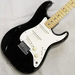 FENDER USA STANDARD STRATOCASTER USED 1983 VINTAGE BLACK W/HARD CASE