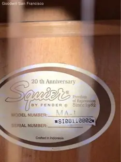 BROWN STRING RIGHT-HANDED