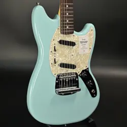 FENDER MADE IN JAPAN TRADITIONAL SERIES 60S MUSTANG ELECTRIC GUITAR DAPHNE BLUE