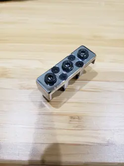 FENDER  SCHALLER JAPAN SYSTEM 1 ONE LOCKING NUT CHROME ORIGINAL SUPER CLEAN