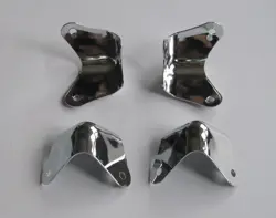 8PACK METAL 2 LEG GUITAR AMP AMPLIFIER CABINET CORNERS PROTECTORS FOR FENDER I