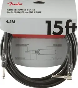 FENDER PROFESSIONAL SERIES INSTRUMENT CABLE SHIELD 4.5M GUITAR CABLES