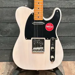 FENDER SQUIER CLASSIC VIBE '50S TELECASTER ELECTRIC GUITAR AGED WHITE BLONDE