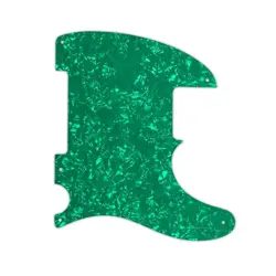 NEW - PICKGUARD FOR FENDER ESQUIRE - GREEN PEARL