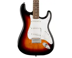USED SQUIER AFFINITY SERIES STRATOCASTER - 3-TONE SUNBURST W/ LAUREL FB