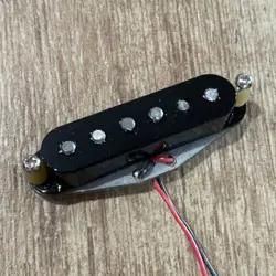 FENDER V-MOD II BRIDGE PROFESSIONAL ALNICO GUITAR PICKUP STRAT SINGLE COIL BLACK