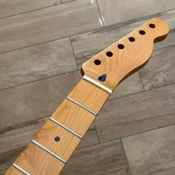 22 FRET ROASTED MAPLE ELECTRIC GUITAR NECK NITRO SATIN FOR FENDER TL REPLACEMENT