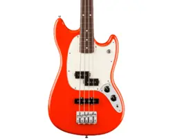 FENDER PLAYER II MUSTANG BASS PJ - CORAL RED W/ROSEWOOD FB