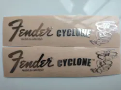 2PCS FENDER CYCLONE