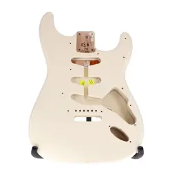 FENDER AMERICAN VINTAGE STRATOCASTER BODY ALDER OLYMPIC WHITE FINISH