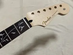 22 FRET ROSEWOOD STRAT ELECTRIC GUITAR NECK MAPLE FOR DIY FENDER NECK TREE INLAY