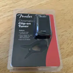 FENDER FT-004 CLIP ON GUITAR TUNER