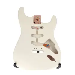 FENDER AMERICAN VINTAGE STRATOCASTER GUITAR BODY ALDER OLYMPIC WHITE