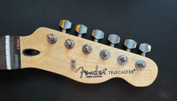 NEW MAPLE/ROSEWOOD ELECTRIC GUITAR NECK FITS FENDER CUSTOM SHOP STRAT W TUNERS