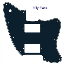 FOR US FENDER TORONADO DOWNLOAD GUITAR PICKGUARD WITH PAF HUMBUCKER, 3PLY BLACK