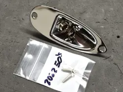 2022 FENDER 50'S STRAT CHROME OUTPUT JACK CUP ASSEMBLY REISSUE / VINTERA GUITAR