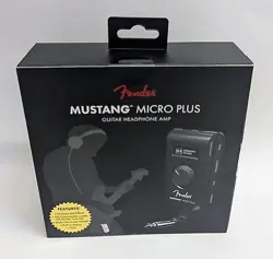 FENDER MUSTANG MICRO PLUS GUITAR HEADPHONE AMP