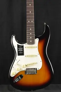 FENDER PLAYER II STRATOCASTER LEFT-HAND 3-COLOR SUNBURST ROSEWOOD FINGERBOARD