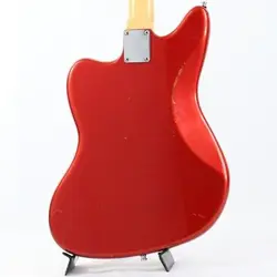 FENDER USED 50TH ANNIVERSARY JAGUAR CANDY APPLE RED SN.11277535 SAFE DELIVERY FR