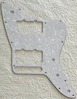 NEW GREAT-FOR US FENDER AMERICAN SPECIAL JAZZMASTER GUITAR PICKGUARD WHITE PEARL
