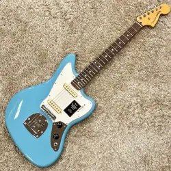 FENDER PLAYER II JAGUAR ROSEWOOD FINGERBOARD   AQUATONE BLUE