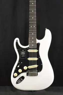 FENDER PLAYER II STRATOCASTER LEFT-HAND POLAR WHITE ROSEWOOD FINGERBOARD
