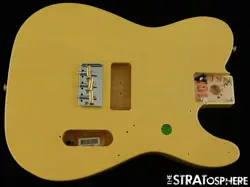 FENDER NOVENTA TELECASTER TELE BODY  HARDWARE GUITAR PARTS VINTAGE BLONDE