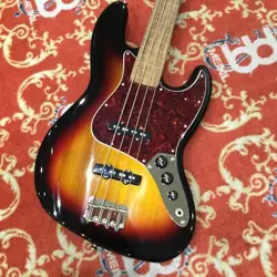 SQUIER BY FENDER CLASSIC VIBE 60S JAZZ BASS FRETLESS -3 COLOR -