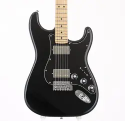FENDER BLACKTOP STRATOCASTER HH MAPLE BLACK *HF562