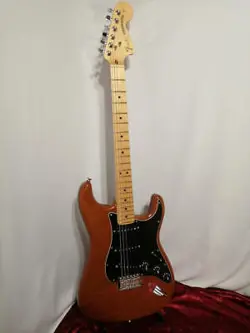 FENDER USA AM SP ST WALNUT LTD COLOR ELECTRIC GUITAR 661772