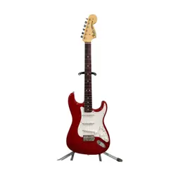 FENDER FSR MIJ TRADITIONAL LATE 60S STRATOCASTER GUITAR, RW FB, DAKOTA RED