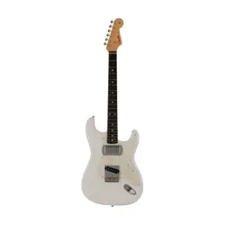 FENDER JAPAN SOUICHIRO YAMAUCHI STRATOCASTER CUSTOM ELECTRIC GUITAR RW FB, WHITE
