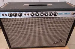 FENDER DELUXE REVERB AMP 1970S