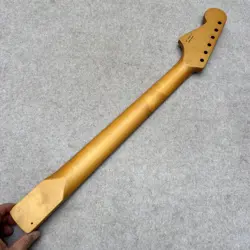 GUITAR NECK FENDER JAZZ MASTER 21 FRETS MAPLE ROSE