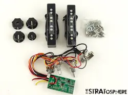 FENDER SQUIER AFFINITY ACTIVE JAZZ BASS PICKUPS POTS KNOBS