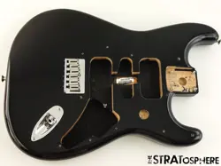 FENDER LTD. TOM DELONGE STRATOCASTER STRAT BODY & HARDWARE, BLACK