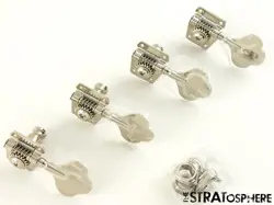 FENDER SQUIER AFFINITY JAGUAR BASS H TUNERS CHROME GUITAR PART