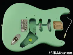 FENDER AMERICAN PERFORMER STRATOCASTER STRAT BODY   HARDWARE, SATIN SURF GREEN